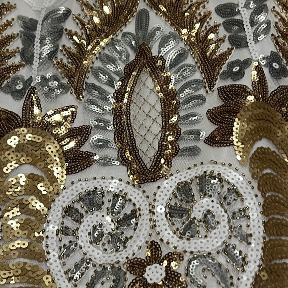 Main Strip Sequin Skirt - Picture 4 of 7